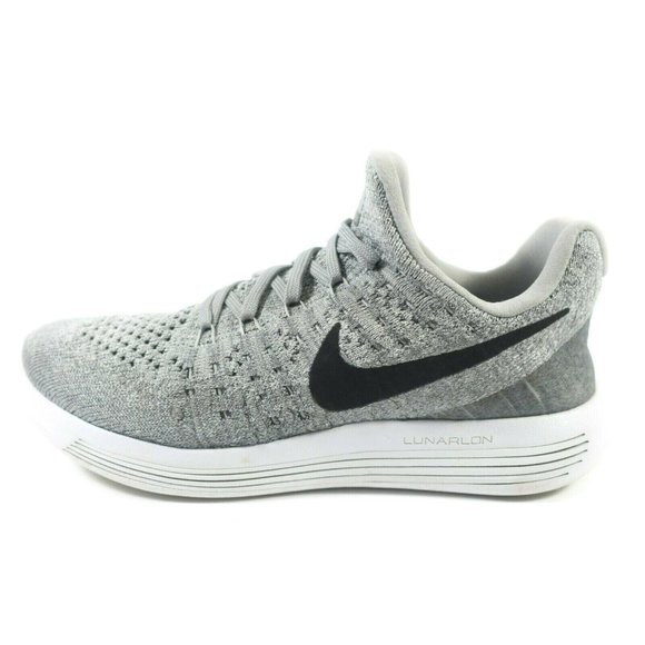 Nike Lunarepic Flyknit 2 Running Shoes - Women's Size 7 - Gray